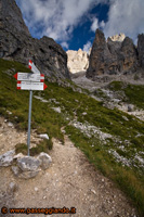 Discesa dalla Ferrata Fiamme Gialle